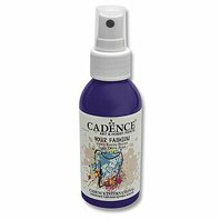 CADENCE-Textilní barva ve spreji, fialová, 100ml na světlý textil