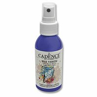 CADENCE-Textilní barva ve spreji, modrá, 100ml na světlý textil