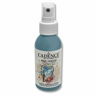 CADENCE-Textilní barva ve spreji, tyrkysová, 100ml na světlý textil