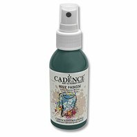 CADENCE-Textilní barva ve spreji, modrozelená, 100ml na světlý textil