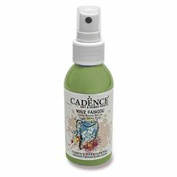 CADENCE-Textilní barva ve spreji, žlutozelená, 100ml na světlý textil