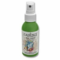 CADENCE-Textilní barva ve spreji, zelená, 100ml na světlý textil