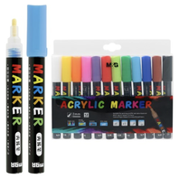 Popisovač  M&G Acrylic Marker 2mm sada 12 ks