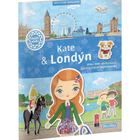 Samolepková kniha KATE & LONDÝN