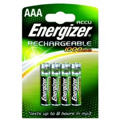 Baterie Energizer nabíjecí 4ks ACCU AAA-HR03 1000mAh