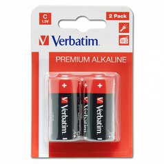 Baterie Verbatim LR14 1,5 V alkalická balení 2 ks