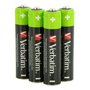 Nabíjecí baterie, AAA (HR03), 1.2V, 950 mAh, Verbatim, blistr, 4-pack