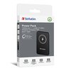 Verbatim, power banka s bezdrátovým nabíjením, 5V, nabíjení telefonu, 32245, 10 000mAh, magnetické připevnění, černá