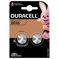 Baterie lithiová, CR2016, CR2016, Duracell, blistr, 2-pack, 42441