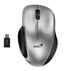 Genius Ergo 8200S Myš bezdrátová, stříbrná, 1200DPI