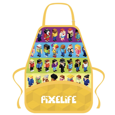 Zástěra do výtvarné výchovy dětská Pixelife