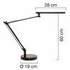 Unilux - Lampa stolní Unilux Mamboled černá