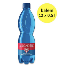 Minerální voda MAGNESIA  přírodní 0,5 l, neperlivá