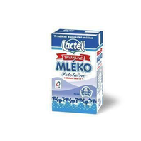 mléko Kunín Lactel polotučné 1l