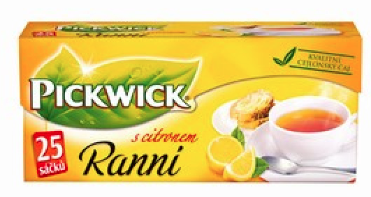 čaj PICKWICK ranní s citronem
