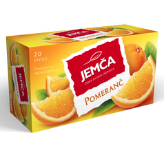 Čaj porcovaný Jemča Pomeranč