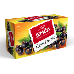 Čaj porcovaný Jemča Černý rybíz