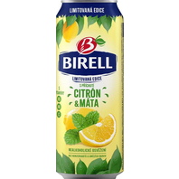 Birell Citron/Máta nealkoholický nápoj z piva 500 ml plech