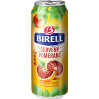 Birell  Červený pomeranč nealkoholický nápoj z piva 500 ml plech