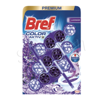 Bref Color Aktiv WC blok Lavender purple water 3 x 50 g