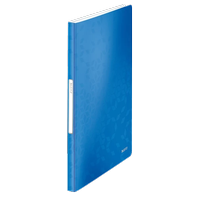 Katalogová kniha Leitz Wow modrá 40 kapes