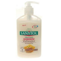 mýdlo tekuté SANYTOL dezinfekční vyživující 250 ml s pumpou