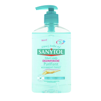 mýdlo tekuté SANYTOL dezinfekční Purifiant 250 ml s pumpou hloubkově čistící