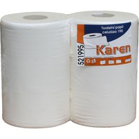 toaletní papír JUMBO 100% CELULOZA průměr 19cm dvouvrstvý