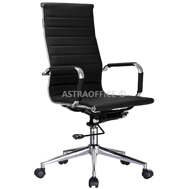 Kancelářská židle ARIANNA s područkami na chromovém kříži, řada KLASIK