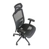 Kancelářská židle GAME ŠÉF celosíťovaný s 3D podhlavníkem a područkami, řada EMPIRE