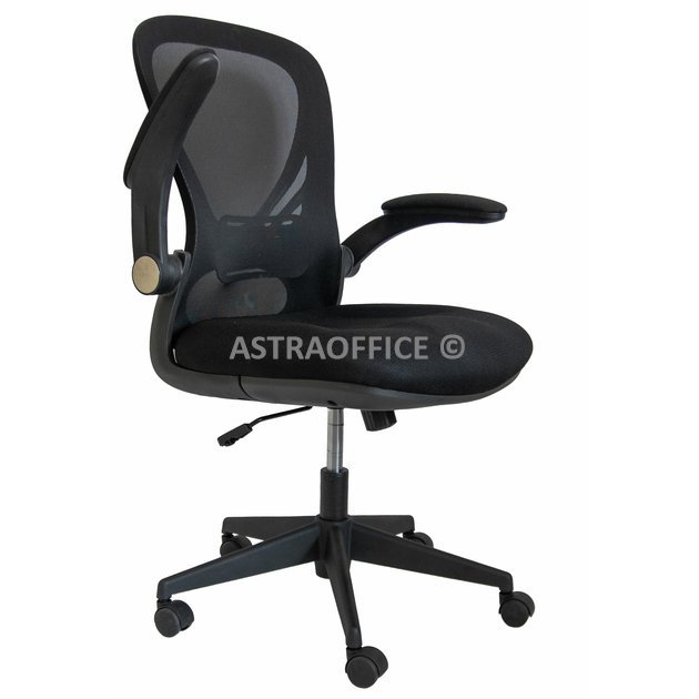 Kancelářská židle RUBY se sklopnými područkami, řada KLASIK