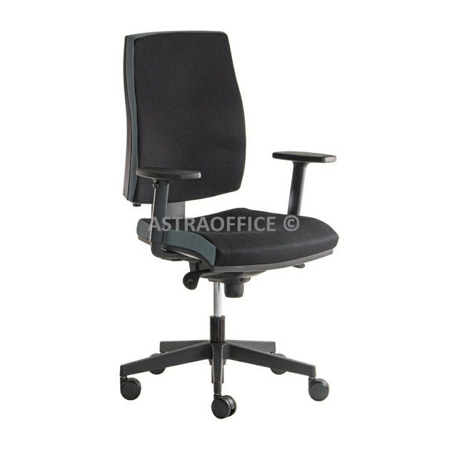 Kancelářská židle JOB bez podhlavníku s područkami, řada EMPIRE