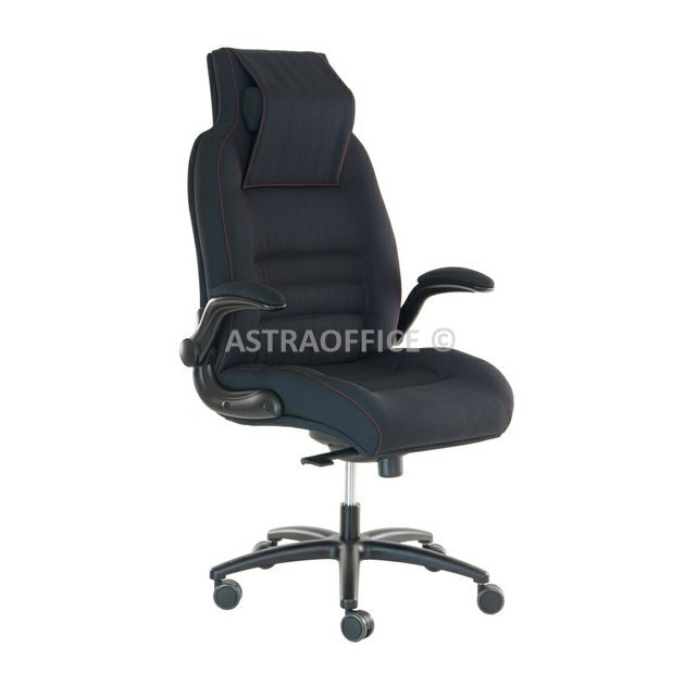 Kancelářské křeslo DISPOS 24 s područkami na kovovém kříži, řada EMPIRE