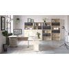 Knihovna Office 80400/155 dub sonoma
