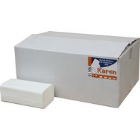 ručníky skládané ZIG-ZAG krabice 5000 ls bílé CELULOZA