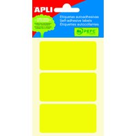 Etikety APLI 34x67mm / 15 kusů žluté