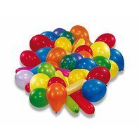 Balónek nafukovací mix barev pastel 27cm