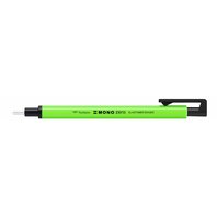 Gumovací tužka Mono Zero neonová zelená s vyměnitelnou kulatou náplní, EH-KUR63