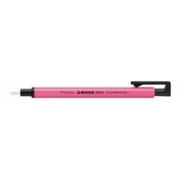 Gumovací tužka Mono Zero neonová růžová s vyměnitelnou kulatou náplní, EH-KUR83