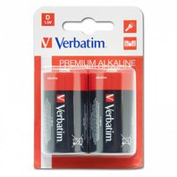 Baterie Verbatim LR20 1,5 V alkalická balení 2 ks