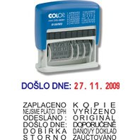 Razítko COLOP mini-dater S-120 WD s textem