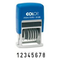 Razítko COLOP mini-číslovačka  S-126