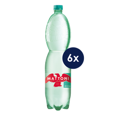 Minerální voda MATTONI  přírodní JEMNĚ PERLIVÁ 1,5 l