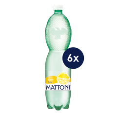 Minerální voda MATTONI ochucená  citron 1,5 l