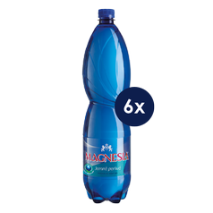Minerální voda MAGNESIA  přírodní 1,5 l, jemně perlivá