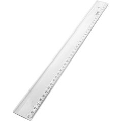 Pravítko 50 cm KTR transparentní Pravítko 50 cm KTR transparentní