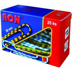 Spona dopisní 473 50 mm RON  ZEBRA 25 ks